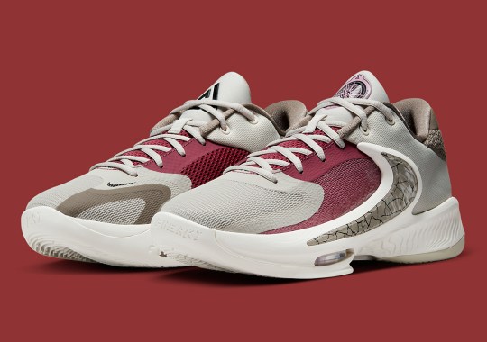 The Nike Zoom Freak 4 Preps For Fall In “Sweet Beet”