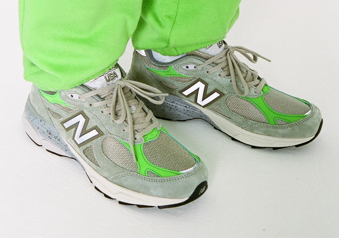 The Patta x New Balance 990v3 "Olive" Is Made For Every Member Of The Family