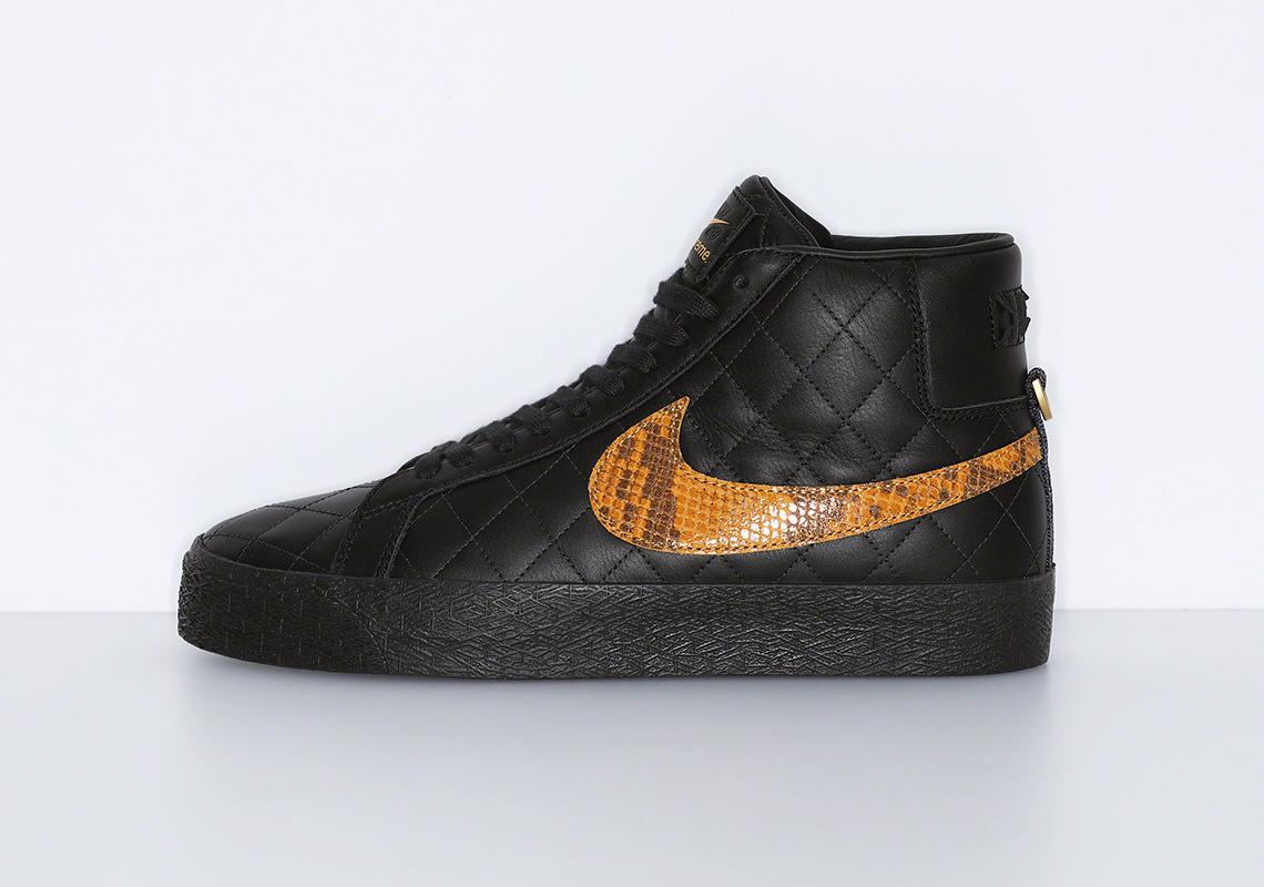 Supreme Nike Sb Blazer Black Release Date 2