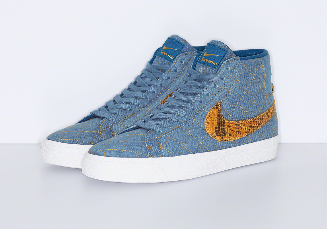 Supreme Nike Sb Blazer Blue Release Date 1