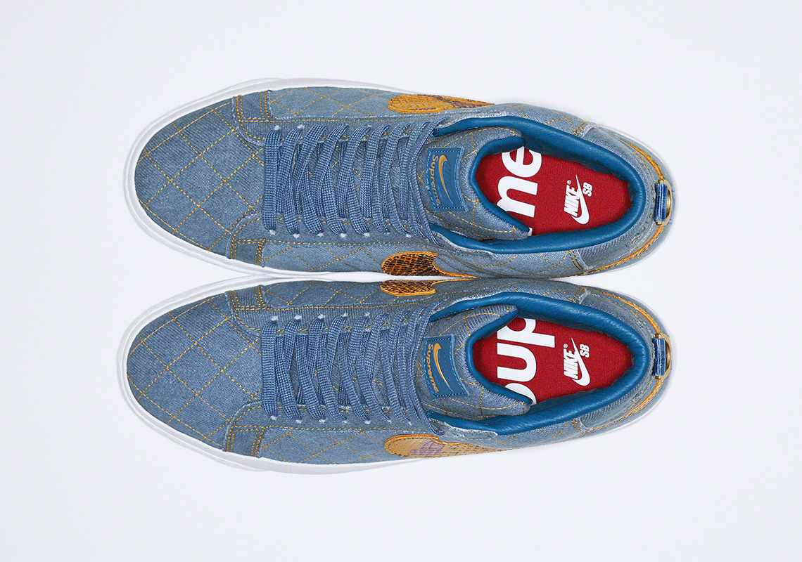 Supreme Nike Sb Blazer Blue Release Date 3