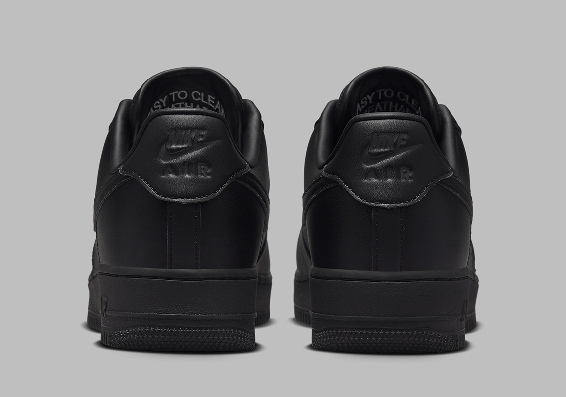 Nike Air Force 1 Fresh Triple Black Dm0211 001 6