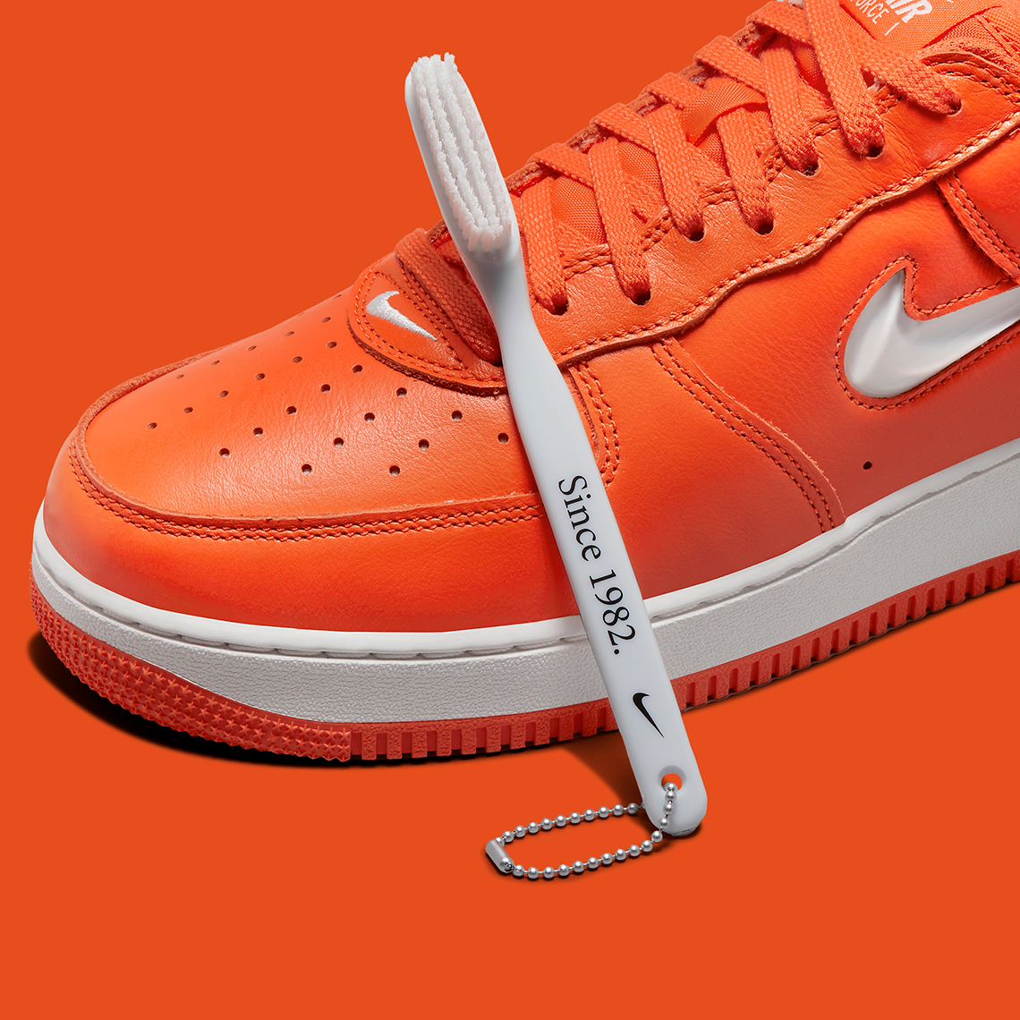 Nike Air Force 1 University Orange Fj1044 800 7 2