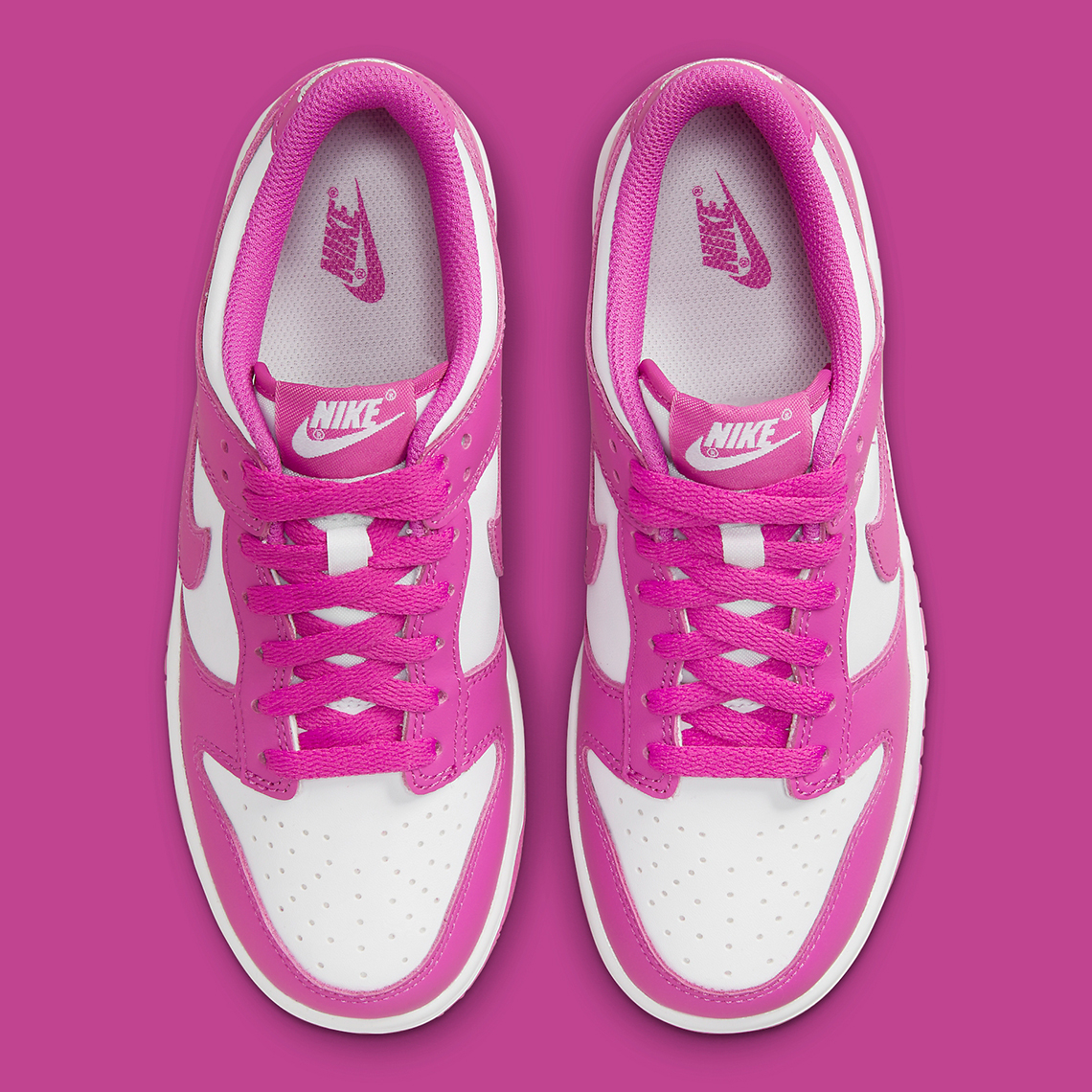 Nike Dunk Low Gs Active Fuchsia Fj0704 100 1