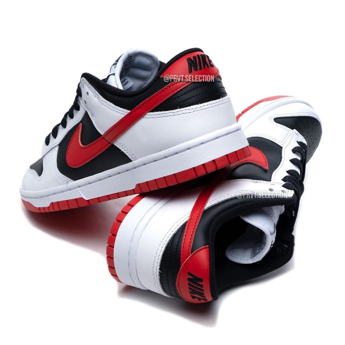 Nike Dunk Low Reverse Panda Red 3