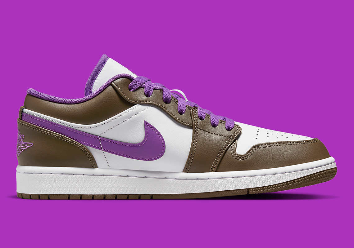 Air Jordan 1 Low Brown Purple 553558 215 7