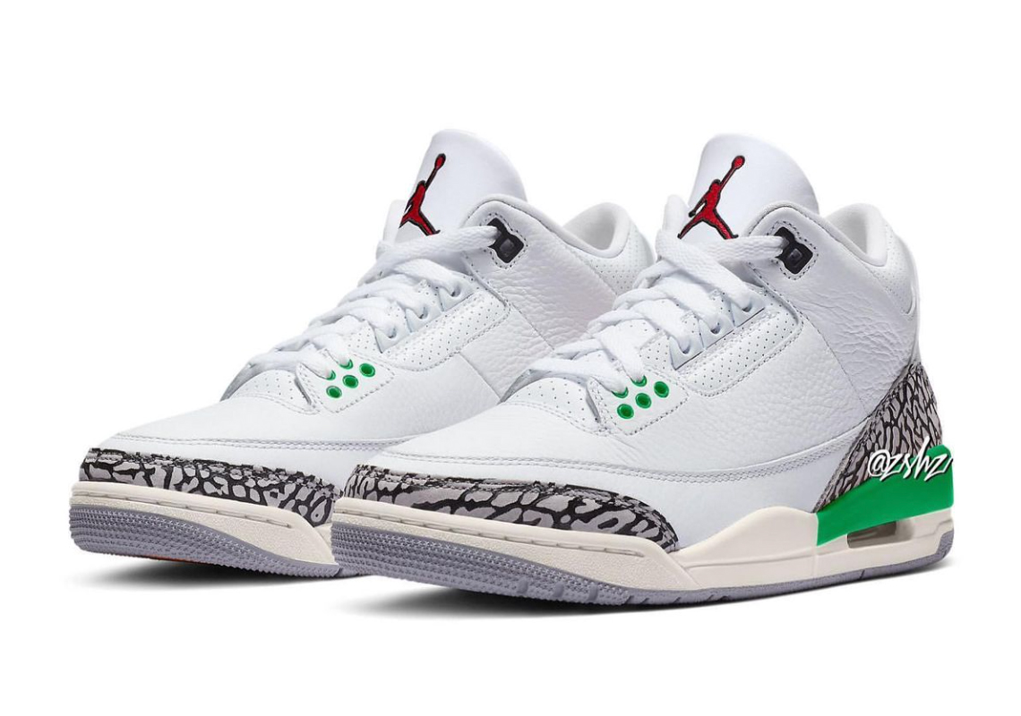 Air Jordan 3 WMNS “Lucky Green” Releasing April 2023