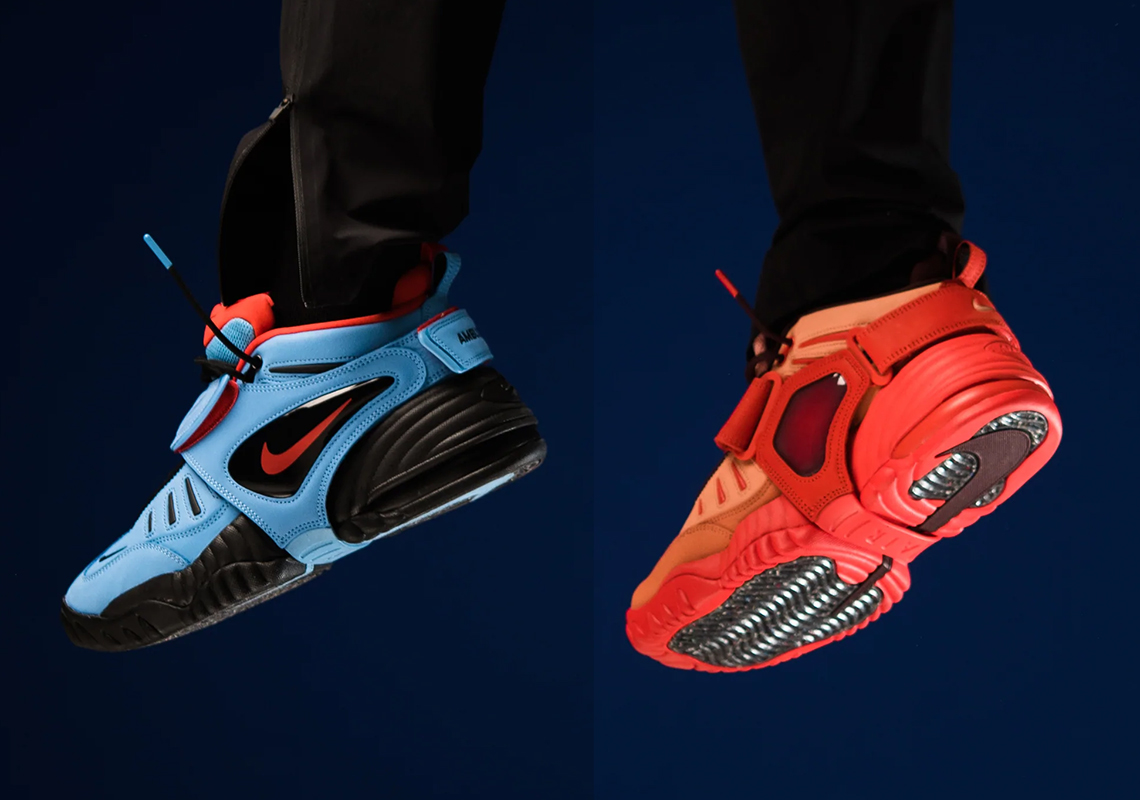 Where To Buy The AMBUSH x Nike Air Adjust Force "Light Madder Root" + "University Blue"