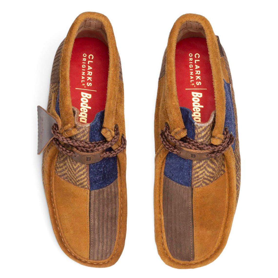 Bodega Clarks Originals Wallabee 2.0 Heritage Patchwork 26168691 04