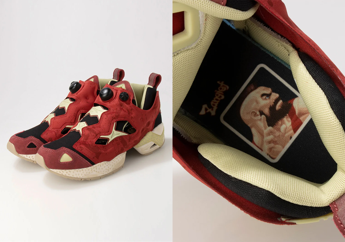 Zangief Grapples The Street Fighter II x Reebok Instapump Fury