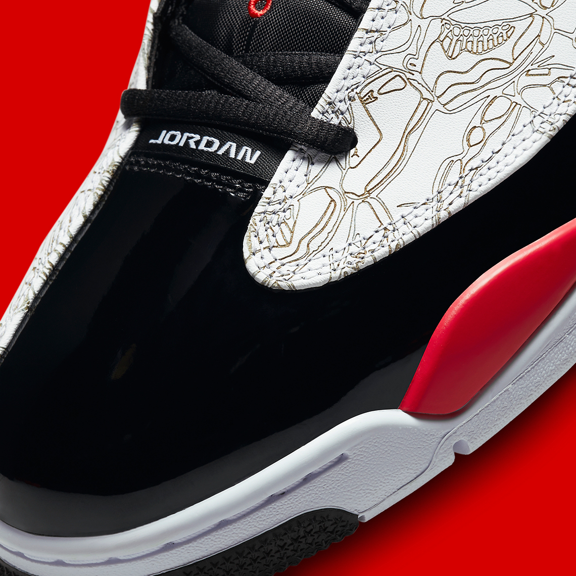 Jordan Dub Zero Black Red White 311046 162 3