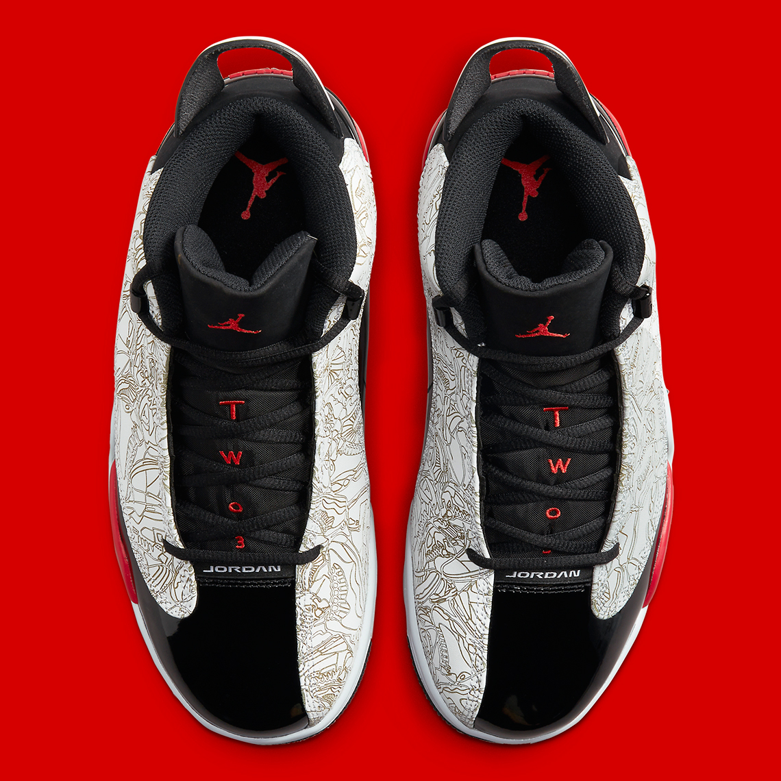 Jordan Dub Zero Black Red White 311046 162 5