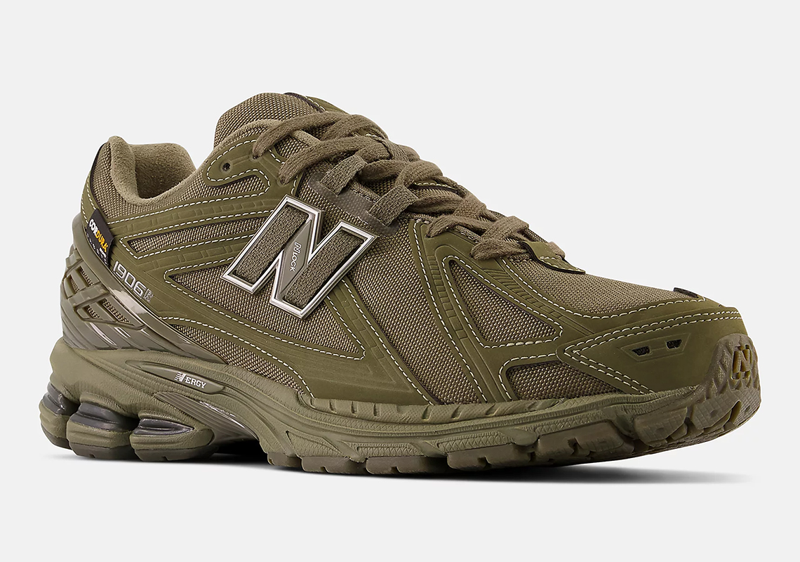 Olive Tones Coat The New Balance 1906R’s Cordura Fabric Tooling