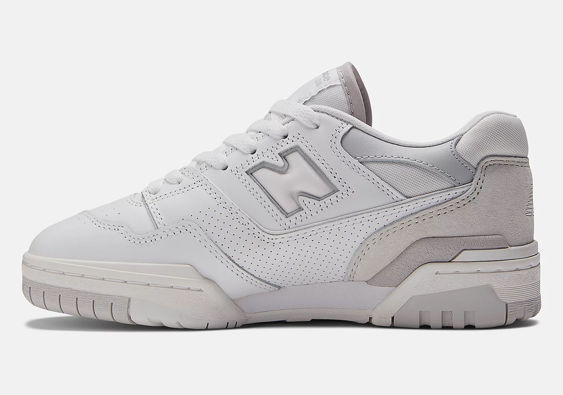 New Balance 550 White Rain Cloud Light Aluminum Bbw550cb 4