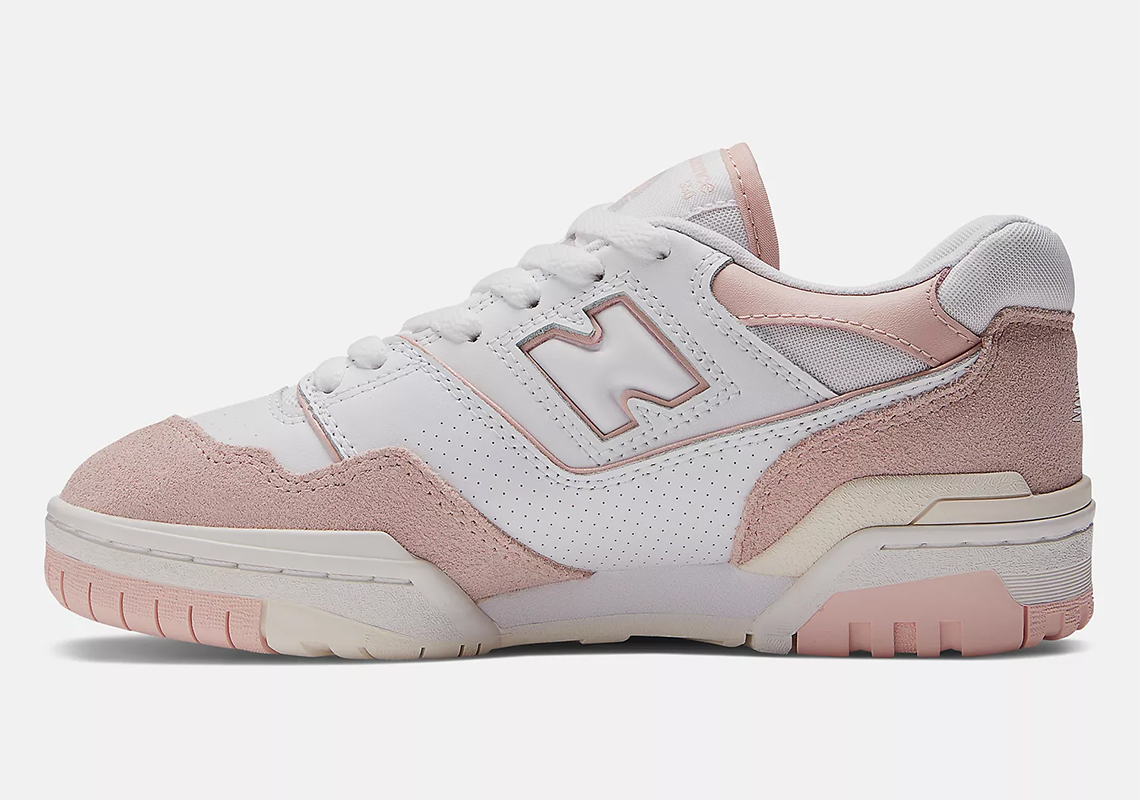 New Balance 550 Womens Pink Suede Bbw550cd 3