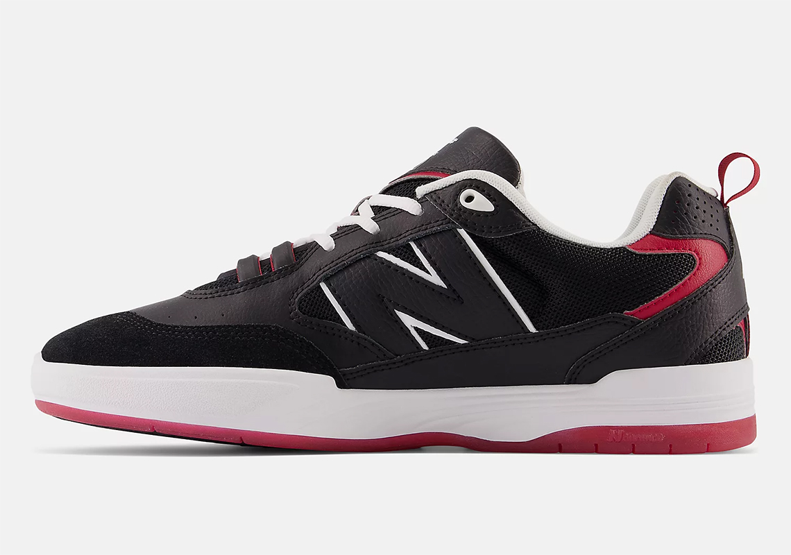 New Balance Numeric Tiago Lemos 808 Black Red Nm808brd 3