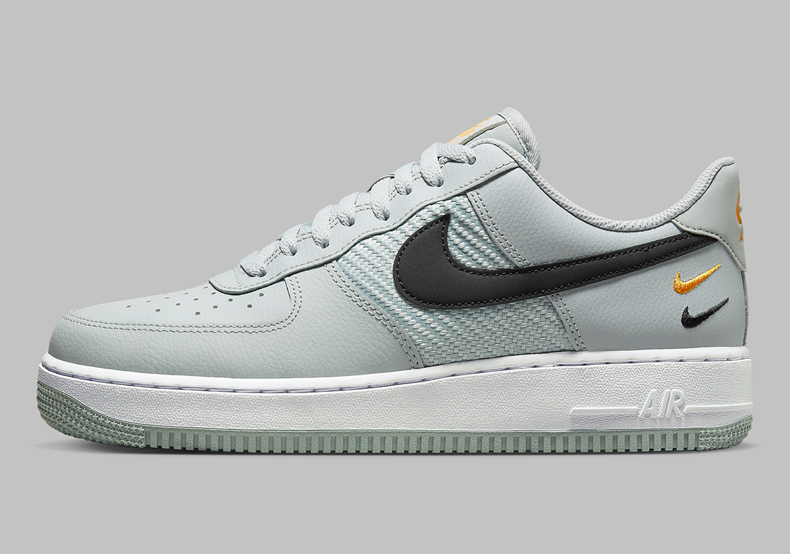 Nike Air Force 1 Low Double Swoosh Grey Fd0666 002 3