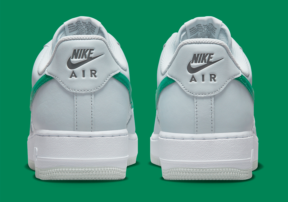 Nike Air Force 1 Low Grey Green Hoops Fd0667 001 7