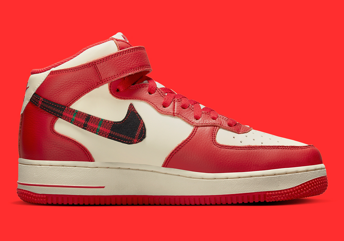 Nike Air Force 1 Mid Plaid Dv0792 101 3