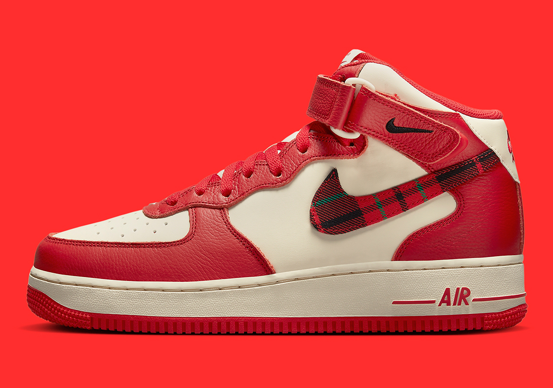 Nike Air Force 1 Mid Plaid Dv0792 101 5