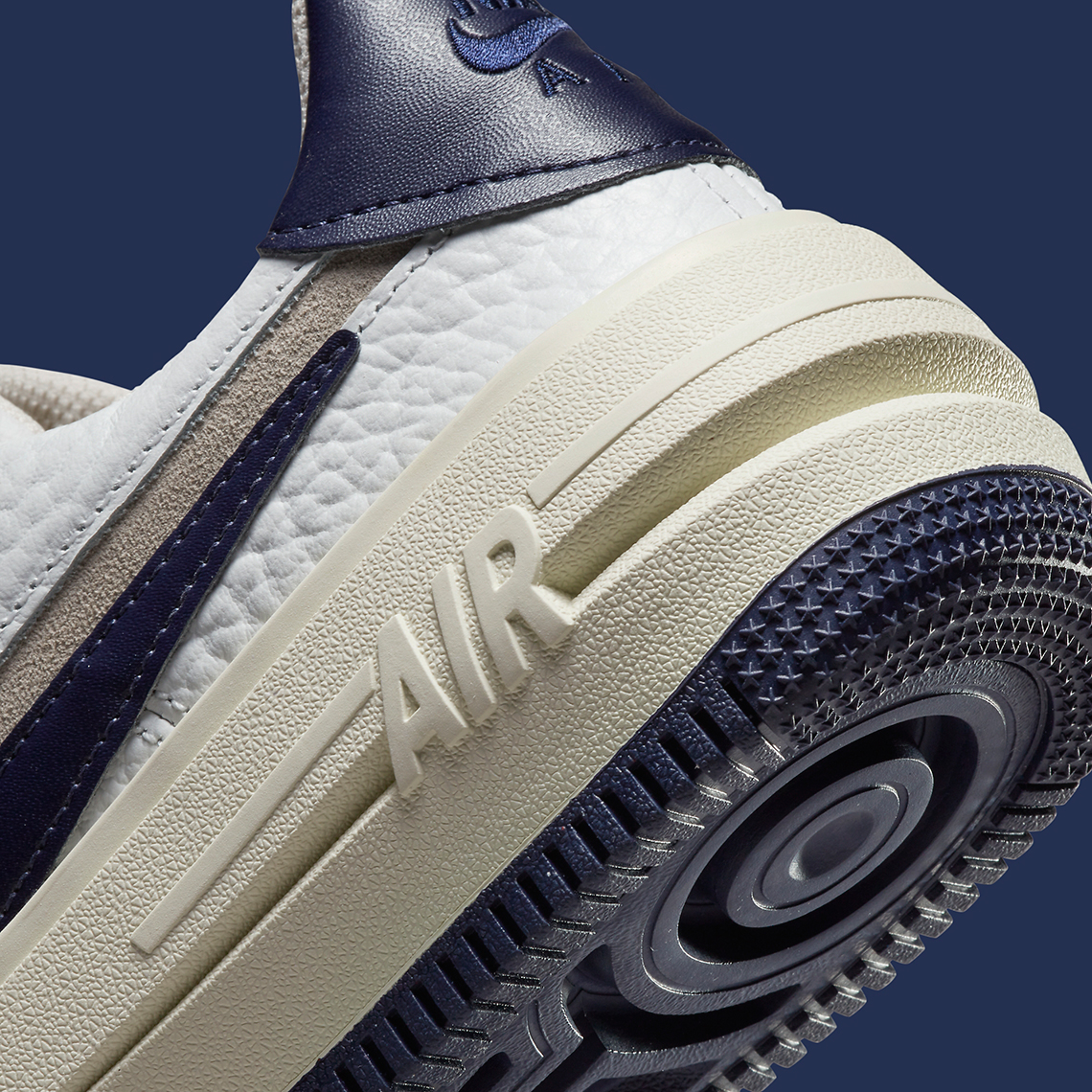 Nike Air Force 1 Plt Af Orm White Navy Fb8481 100 8