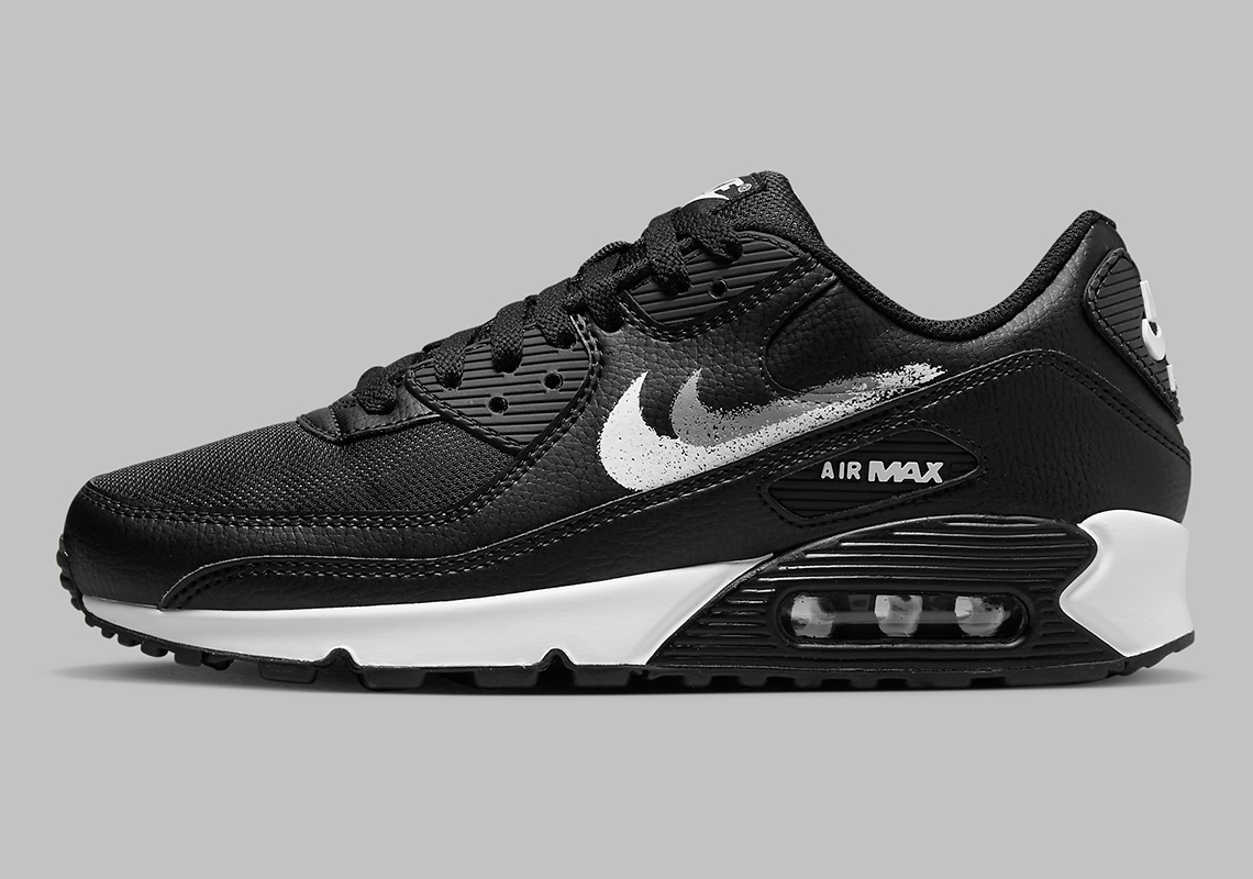 Spray-Painted Swooshes Make Their Way To The Nike Air Max 90