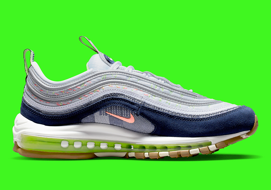 Nike Air Max 97 Sashiko Navy Gum 4