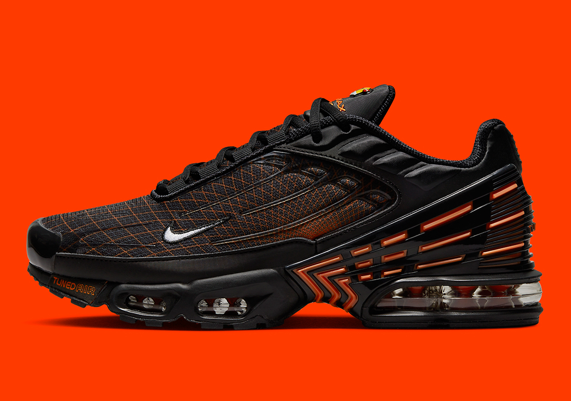 Nike Air Max Plus 3 Black Orange Spirograph Fb3352 001 5