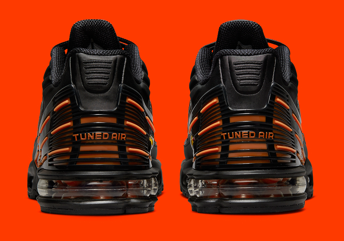 Nike Air Max Plus 3 Black Orange Spirograph Fb3352 001 7