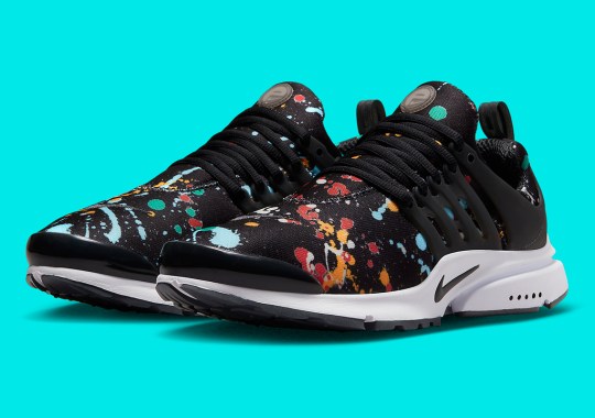 Paint Splatters Decorate The Nike Air Presto