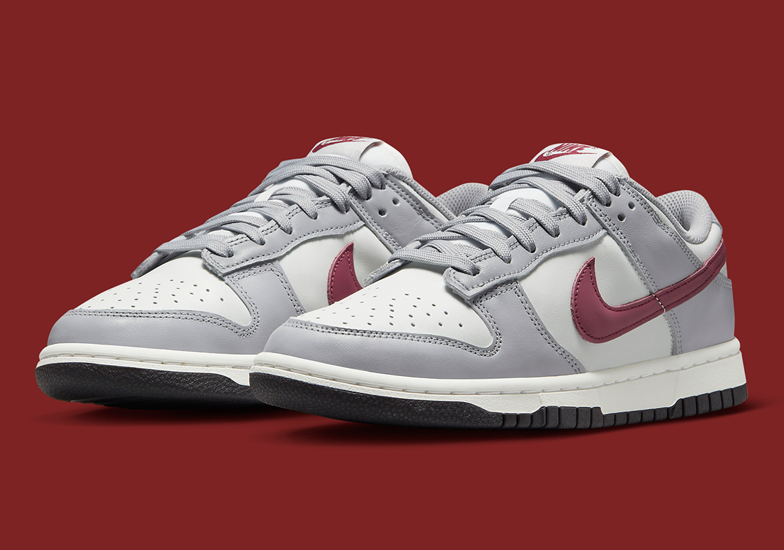 Nike Dunk Low Grey White Red Dd1503 122 4