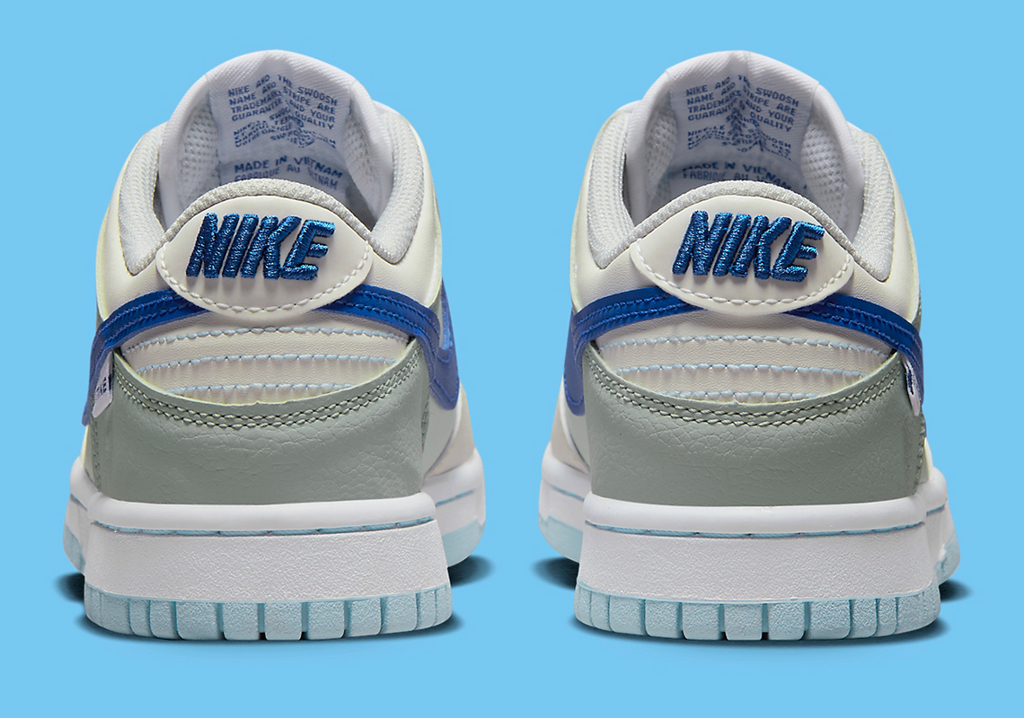 Nike Dunk Low Gs Grey Blue 4