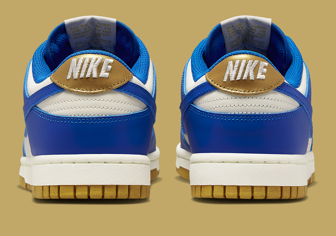 Nike Dunk Low Royal Blue Gold 3