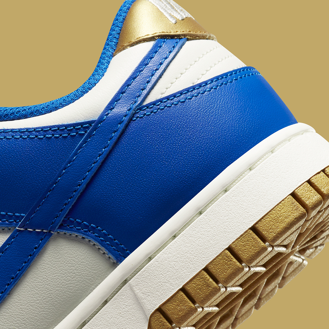 Nike Dunk Low Royal Blue Gold 8