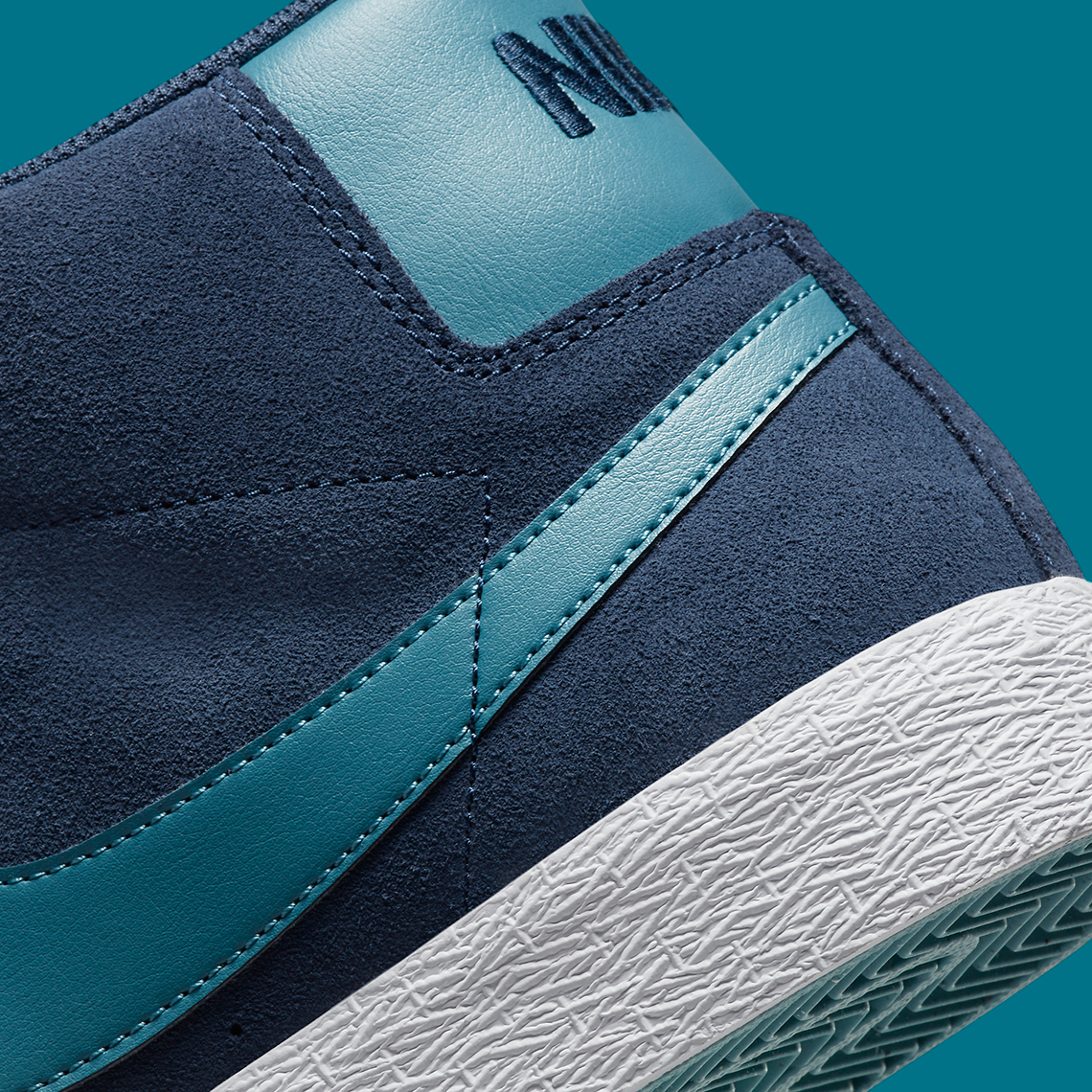 Nike Sb Blazer Mid Navy Teal Fd0731 400 1