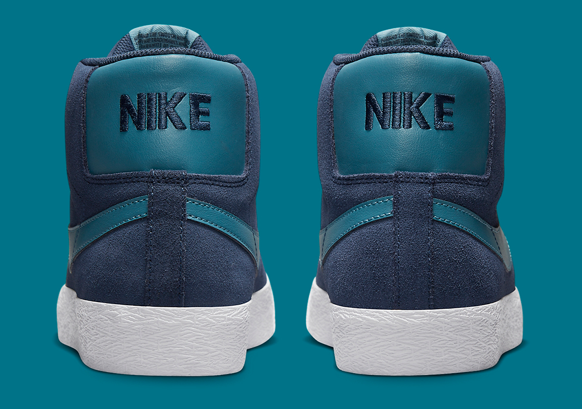 Nike Sb Blazer Mid Navy Teal Fd0731 400 6