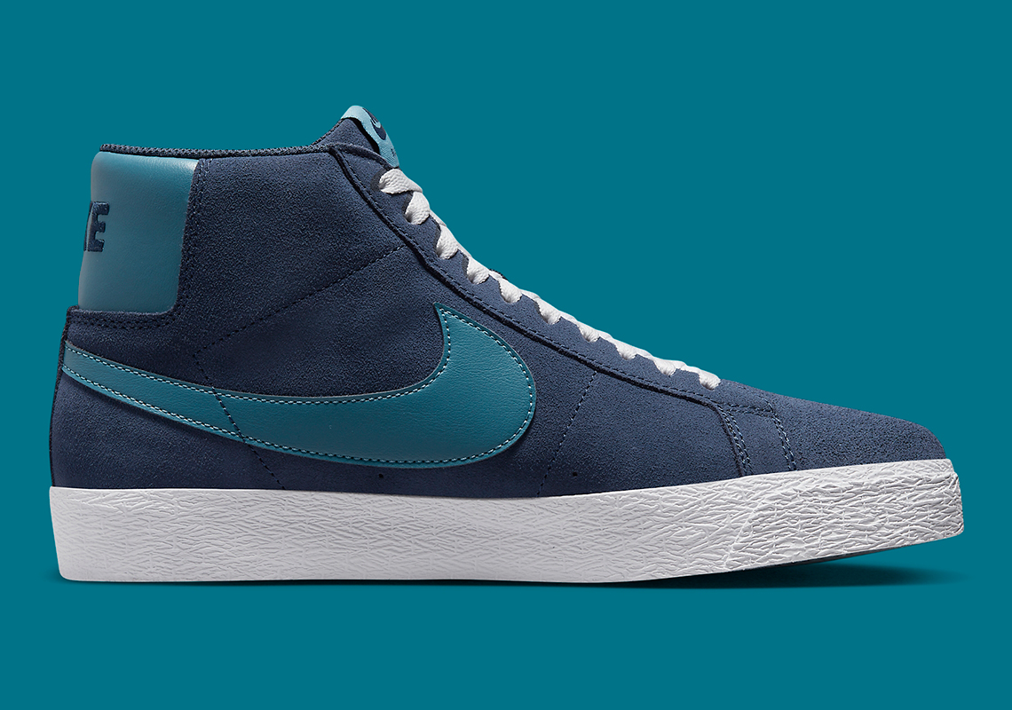 Nike Sb Blazer Mid Navy Teal Fd0731 400 8