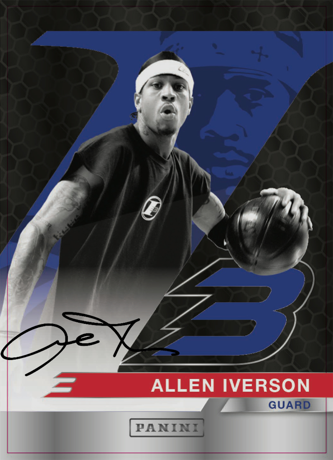 Panini Reebok Allen Iverson Promo Cards 5