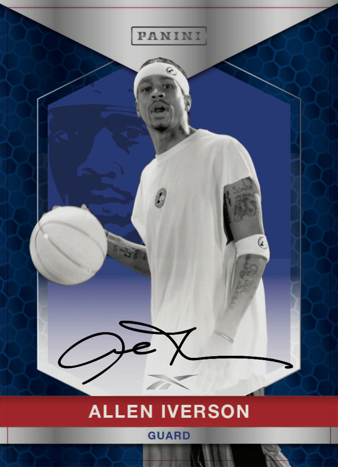 Panini Reebok Allen Iverson Promo Cards 6