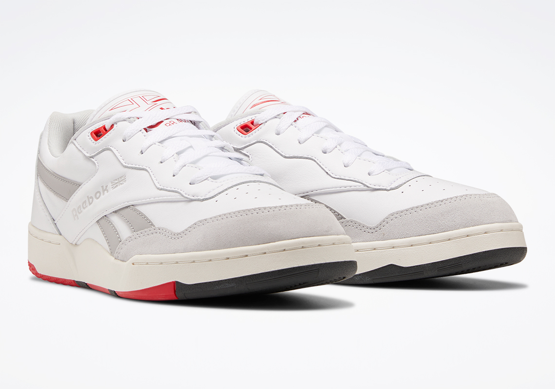 Reebok Bb 4000 Ii White Grey Red Hq3582 4