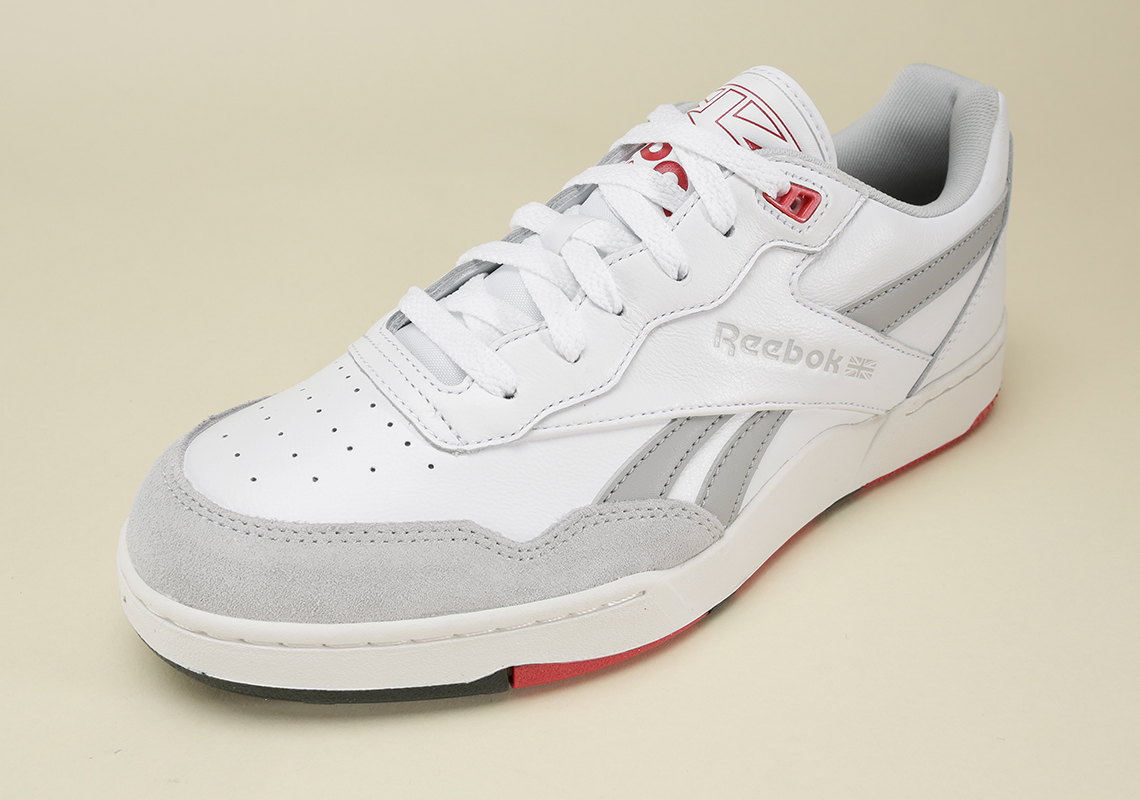 Reebok Bb 4000 Ii White Grey Red Hq3582 5