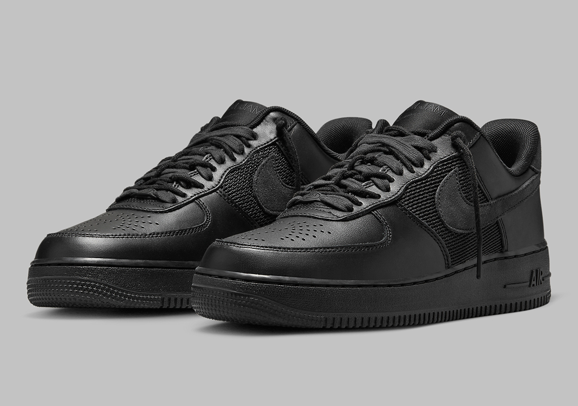 Slam Jam Nike Air Force 1 Low Sp Black Dx5590 001 2