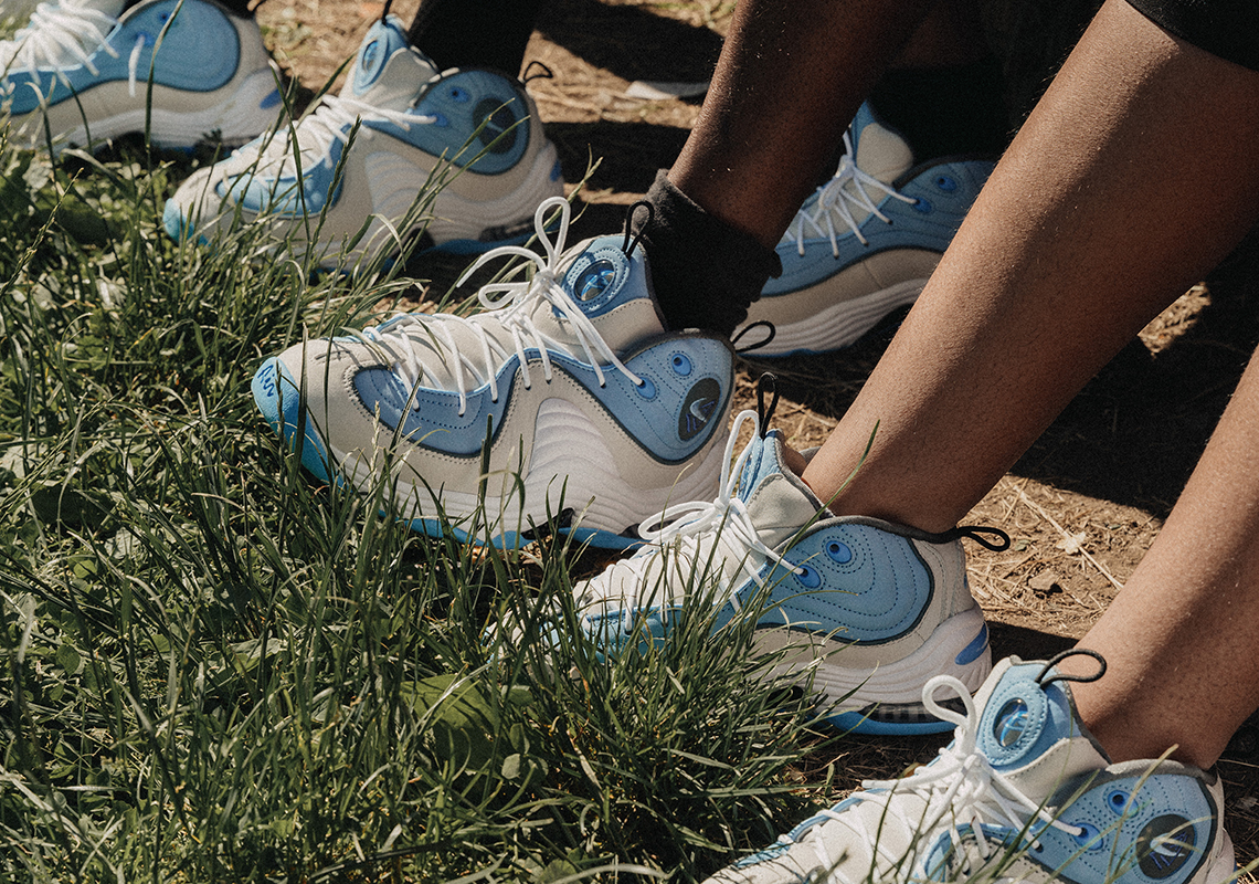 The White/Blue Social Status x Nike Air Penny 2 "Playground" Releases On November 4th