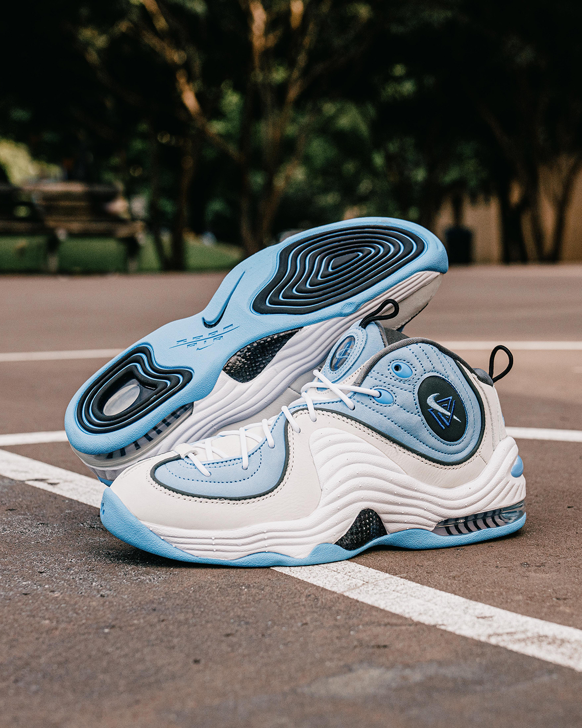 Social Status Nike Air Penny 2 Playground White Blue Release Date 8