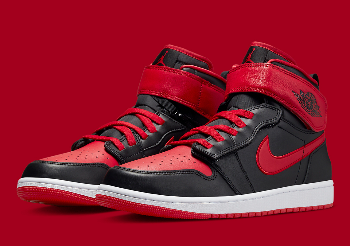 The Air Jordan 1 FlyEase Replicates The Iconic "Bred" Colorway