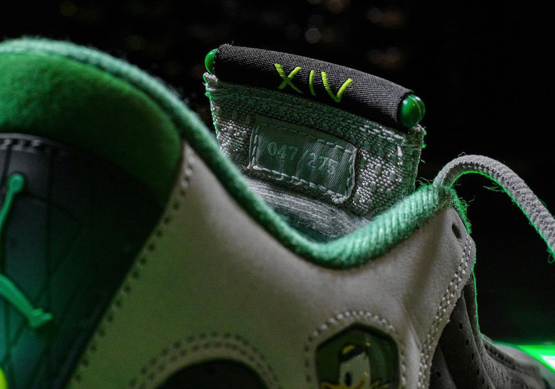 Air Jordan 14 Oregon Ducks Pe 1