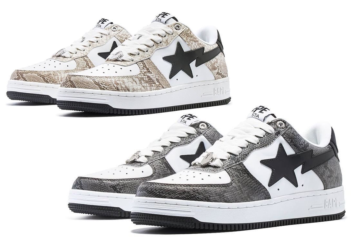 The BAPE STA™ Returns In Two "Snakeskin" Styles On November 5th