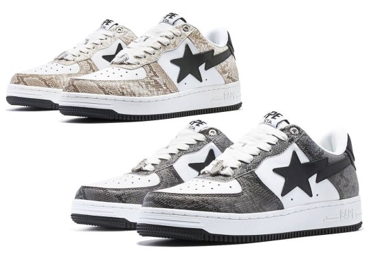 The BAPE STA™ Returns In Two “Snakeskin” Styles On November 5th