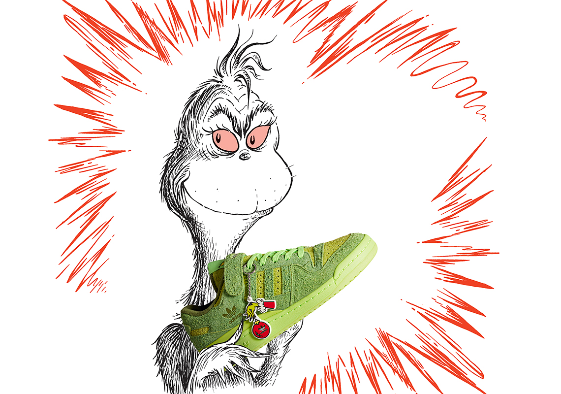 Grinch Adidas Forum Low 1