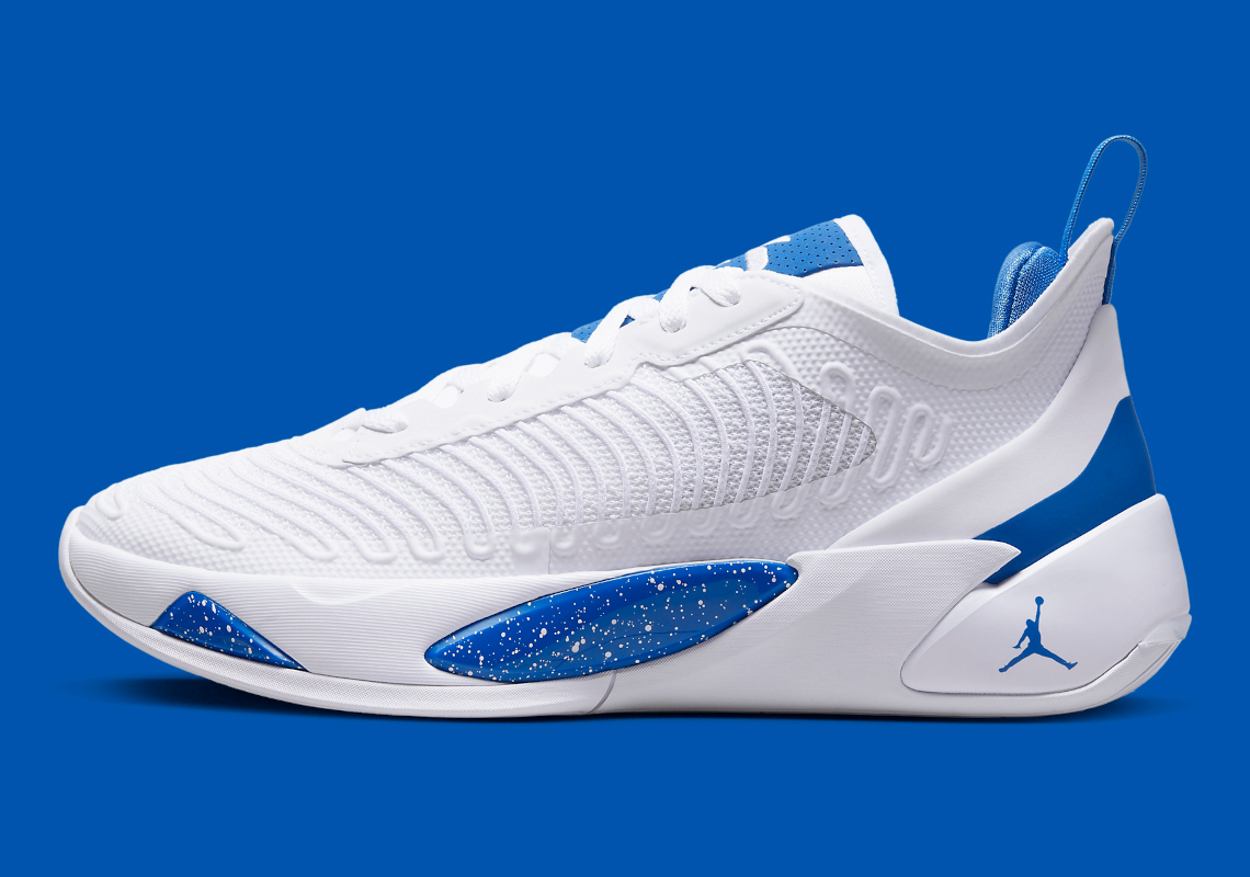 A "White/Blue" Makeup Kicks Off The Jordan Luka 1's Team Colors Run